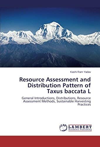 Resource Assessment And Distribution Pattern Of Taxus Baccata L