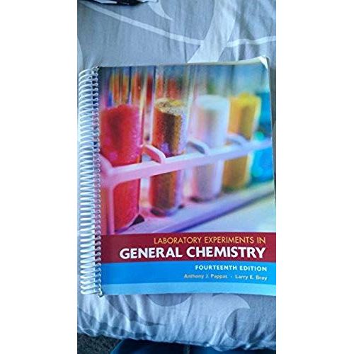 Laboratory Experiments In General Chemistry