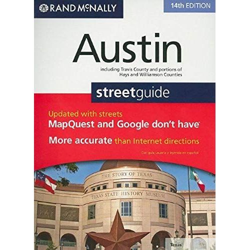 Rand Mcnally Austin Streetguide: Including Travis County And Portions Of Hays And Williamson Counties