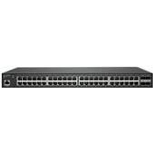 SonicWall Switch SWS14-48 - Commutateur - Géré - 48 x 10/100/1000 + 4 x 10 Gigabit SFP+ - Montable sur rack - avec Support 24x7 de 3 ans