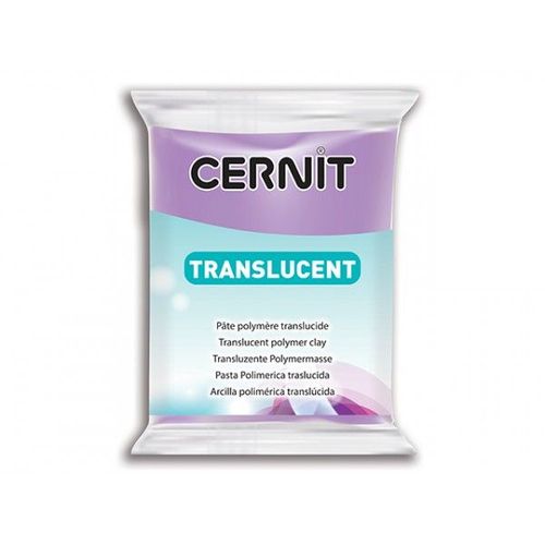 Pâte Cernit Translucent Violet 900 - 56gr