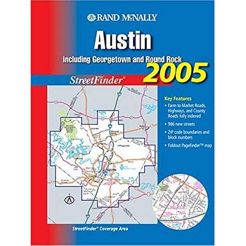 Rand Mcnally 2005 Austin: Including Georgetown And Round Rock, Streetfinder (Rand Mcnally Streetfinder)