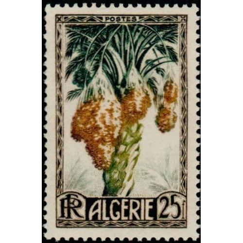 Algérie, Département Français 1950, Très Beau Timbre Neuf** Luxe Yvert 280, Productions Agricoles : Les Dattes. -