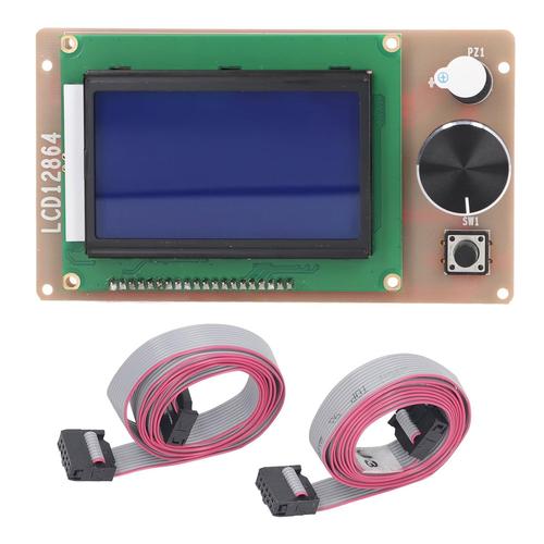 RAMPS1.4 Écran LCD de Carte Contrôleur D'affichage Intelligent Graphique, Grande Taille, Fonctionnement à un Seul Bouton, Excellent Matériau PCB, Large Application, adapté à