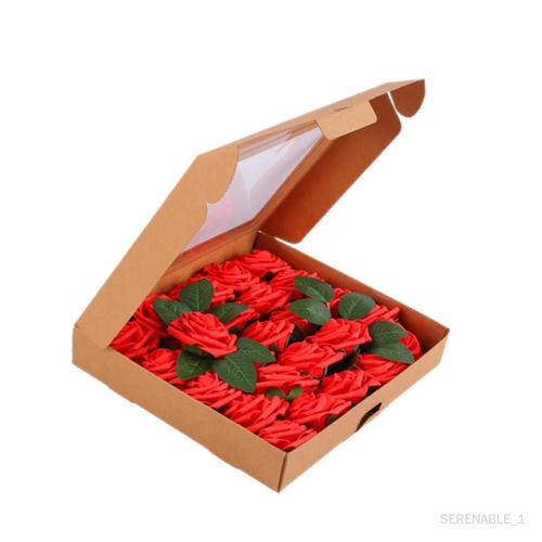 Boîte artificielles, cadeau de saint-valentin pour anniversaire, rouge