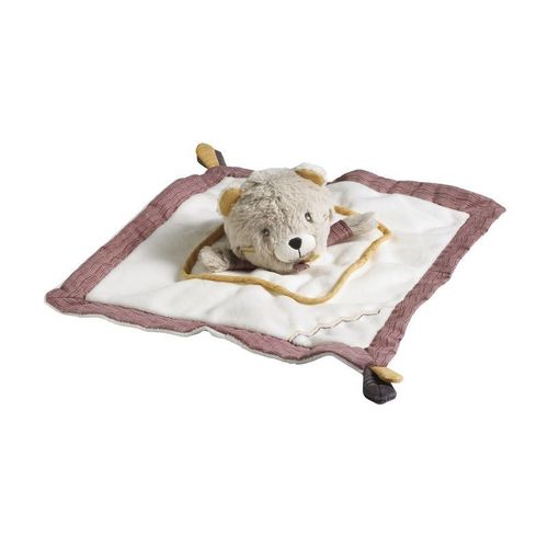 Doudou Plat Ours Ourson Timouki Sauthon Blanc Marron Jouet Bebe Naissance Peluche Éveil Enfant Soft Toys