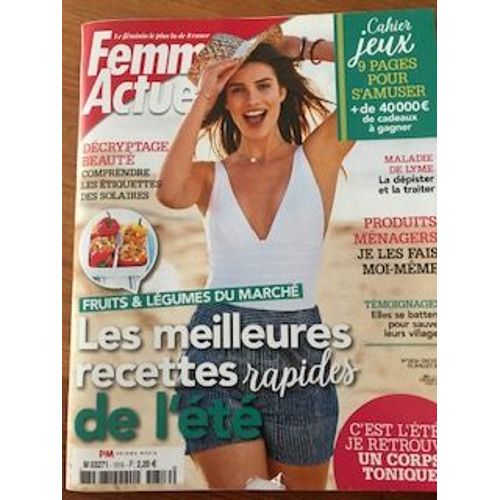 Femme Actuelle - N°1816 - 15/21juillet 2019