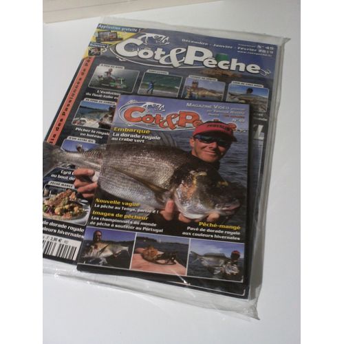 Côt&pêche Magazine + Vidéo (La Dorade Royale Au Crabe Vert/ La Pêche Au Tenya/Championnats Portugal