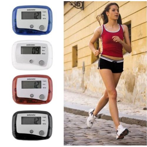 Podomètre Running Compteur De Pas Electronique Lcd Entrainement Course Jogging Marche Portable