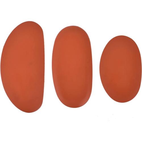 3 Pièces Silicone Poterie Côtes en Céramique, Côte d'argile de Poterie, Côtes de Potier en Céramique, Côtes de Poterie en Caoutchouc Souple, pour Modelage d'Artistes de Poterie d'argile, 3 Tailles