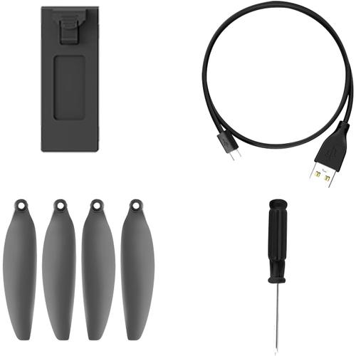Accessoires Pour Drones Xt204,Une Batterie, 4 Pales D¿Hélice, Un Câble De Charge, Un Tournevis-Générique