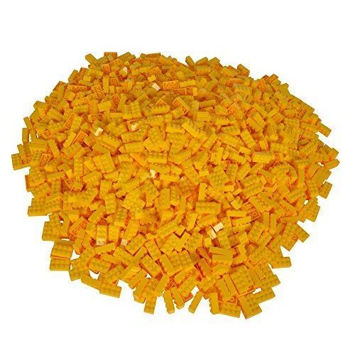 Simba - 104118917 - Ensemble De Blocs De Construction - Blox 8 - 500 Pièces - Jaune