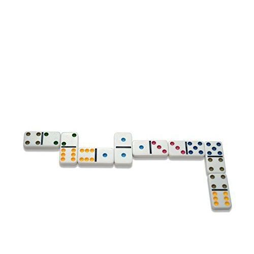 Jeux Noris 606108002-Deluxe Double 6domino