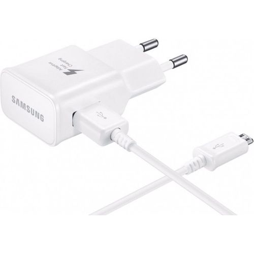 Chargeur Rapide Samsung Afc 2a Blanc + Câble 1,5 M Galaxy S7/ S7 Plus