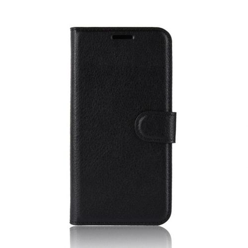 Housse Rouge Pour Oneplus 7t Portefeuille Grainé Et Languette Aimantée