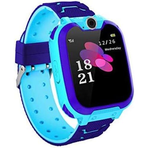 S Montre Intelligente Pour Enfants, Montre Intelligente Musicale Pour Filles De 3 À 12 Ans Avec Appareil Photo, Fente Pour Carte Sim, Écran Tactile, Cadeau Pour Enfants