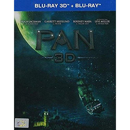 Pan 3d+2d Steelbook (Blu-Ray) Import ** / Levi Miller, Hugh Jackman, Garrett Hedlund