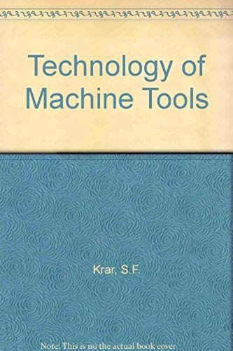 Technology Of Machine Tools