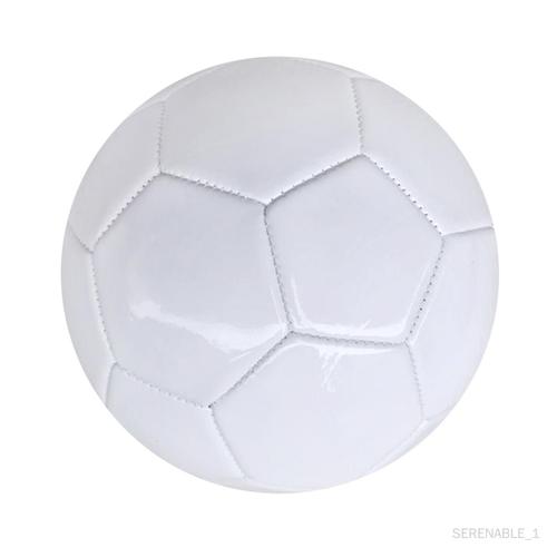 Ballon De Football Blanc, Ballon De Sport, D'entraînement, De Match Officiel, Pour Enfants Et Adolescents, Jouets De Compétition De Loisirs Taille 5