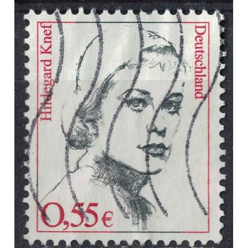 Allemagne 2002 Oblitéré Used Hildegard Knef Actrice Su