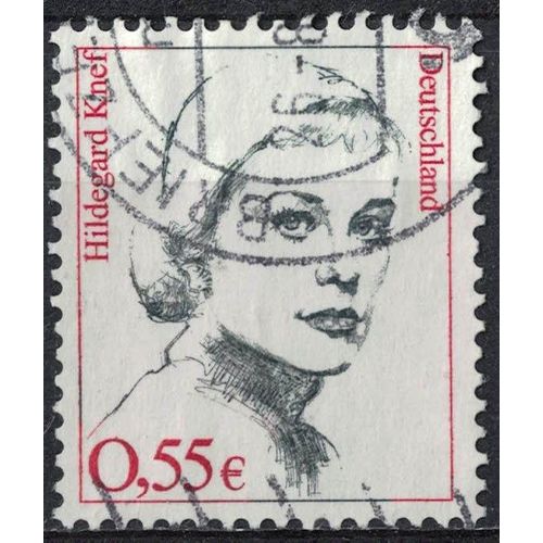 Allemagne 2002 Oblitéré Used Hildegard Knef Actrice Su