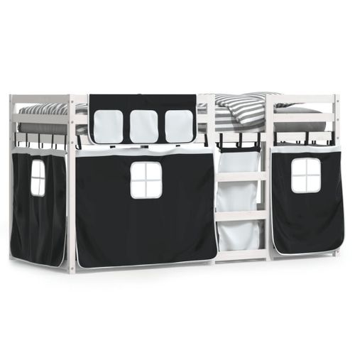 Vidaxl Lit Superposé Sans Matelas 90x190 Cm Bois De Pin Massif