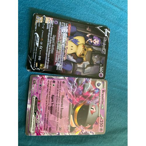 Carte Pokémon V Mimiqui Très Bonne État Et Carte Ex