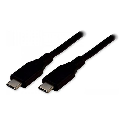 MCL - Câble USB - 24 pin USB-C (M) pour 24 pin USB-C (M) - USB 2.0 - 5 m - chargement rapide jusqu'à 40 W - noir