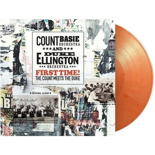 Ellington,Duke / Basie,Count - First Time! The Count Meets The Duke - Ltd Orange & White Vinyl [Vinyl Lp] Colored Vinyl, Ltd Ed, Orange, White, Holland - Import