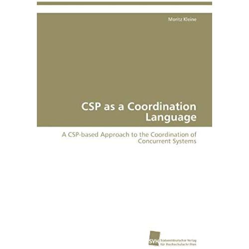 Csp As A Coordination Language