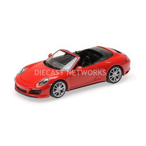 Minichamps 1/43 - 410067230 - Porsche 911 / 991 Carrera 4s Cabriolet - 2016-Minichamps
