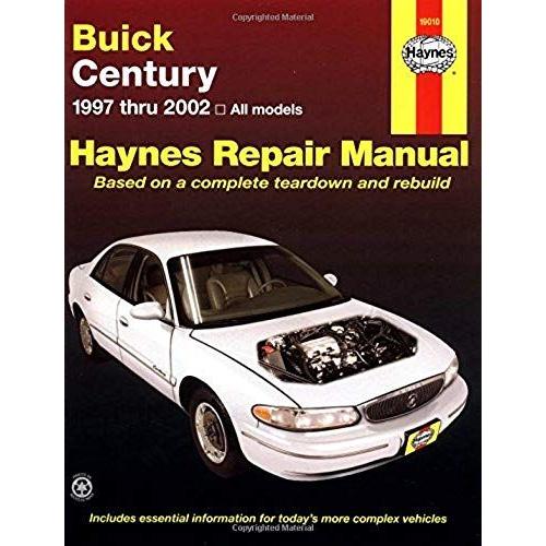 Buick Century 1997 Thru 2002: Haynes Repair Manual (Haynes Repair Manuals)