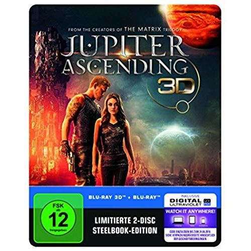 Jupiter Ascending (3d/2d Blu-Ray Steelbook) [Limited Edition German Exclusive Region-Free]