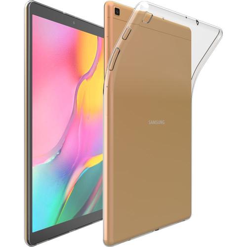 Ebeststar - Coque Samsung Galaxy Tab A 10.1 2019 T510 T515 Etui Gel Anti-Choc Ultra Fine Invisible, Transparent [Dimensions Precises Tablette : 245 X 149 X 7.5mm, Écran 10.1'']