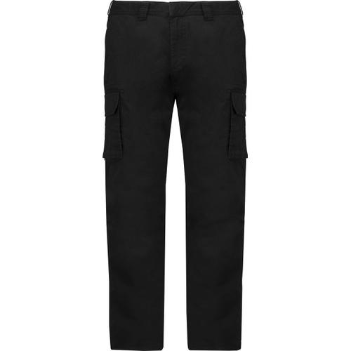 Pantalon Multipoches Pour Homme - K744 - Noir