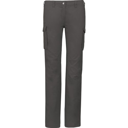 Pantalon L?Ger Multipoches Pour Femme - K746 - Gris