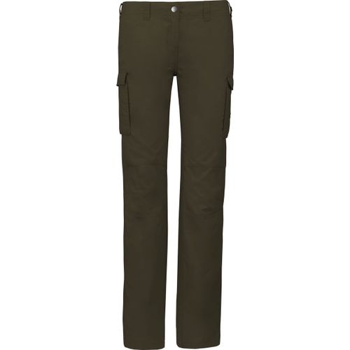 Pantalon L?Ger Multipoches Pour Femme - K746 - Vert Khaki