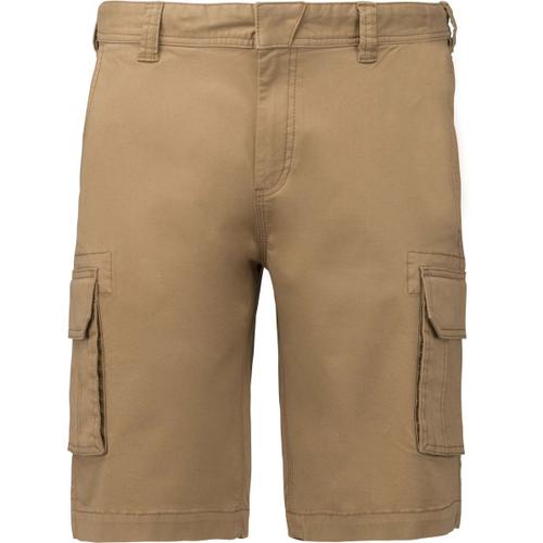 Bermuda Multipoches Homme K754 - Beige