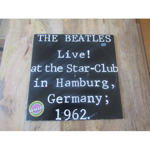 Album 33t Vinyles The Beatles (Live In Hambourg) 1977 France