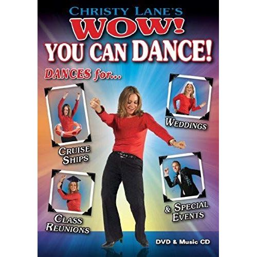 Christy Lane's Wow! You Can Dance! Dances For Cruise Ships, Weddings, Class Reunions And Special Events Dvd/Cd Combo
