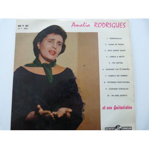 Amalia Rodrigues Et Ses Guitaristes