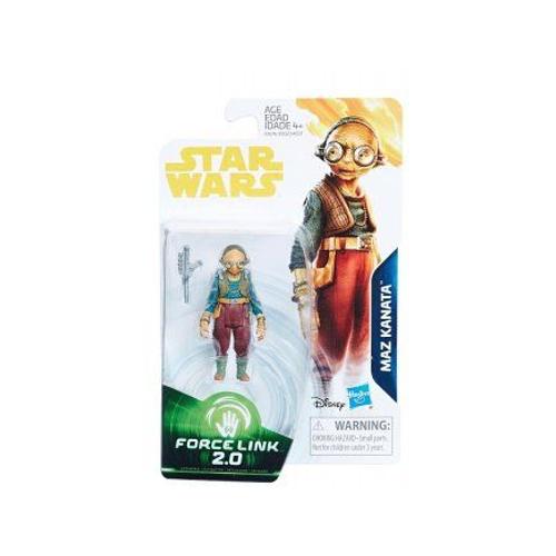 Star Wars Force Link 2.0 : Maz Kanata - Figurine 6.5 Cm - Personnage Disney - Nouveaute