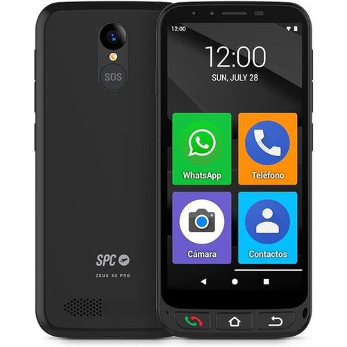 SPC Zeus 4G PRO 5,5 HD+ 64 Go 4 Go Noir