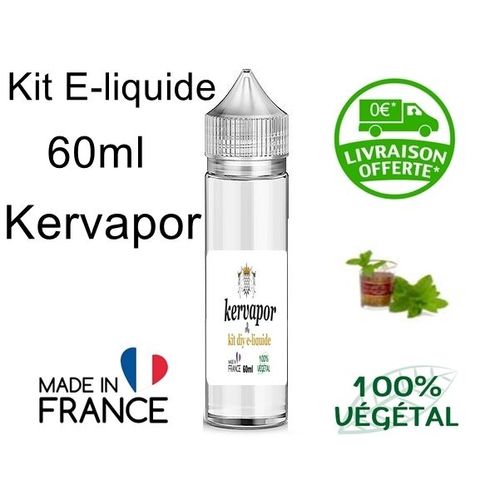 e-liquide Thé Menthe 0mg 60ml KERVAPOR