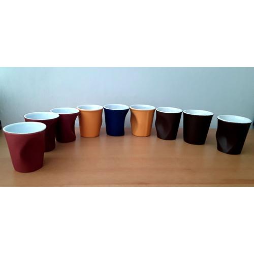 Lot De 9 Tasses Froissées Revol