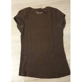 T-Shirt Marron Camaïeu S