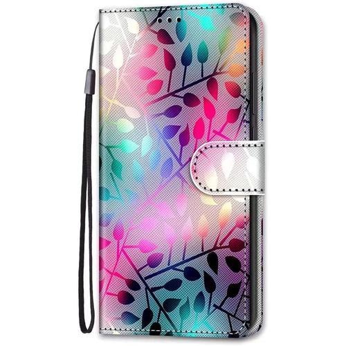 Nadoli Coloré Portefeuille Coque Pour Iphone 14 Pro Max,Drôle Animal Fleur Papillon Séries Cuir Magnétique Flip Housse Etui Avec Fentes Pour Cartes Et Dragonne