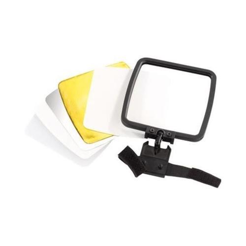 Cadre réflecteur de flash universel - SOMIKON - avec 4 filtres - fixation scratch et articulation à rotule