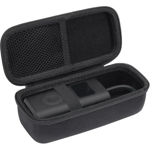 Étui Housse Coque Rigide Compatible Avec Xiaomi Mi Portable Air Pump 1s, Eva Hardshell Design, Compresseur D'air Mobile Accessoires Sacoche À Outils (Étui Uniquement) Noir