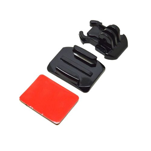 3 En 1 Accessoires Kit Courbe Support Porte Stand Base pour Le Caméra GoPro+ 3M Adhésif Autocollant MagiDeal